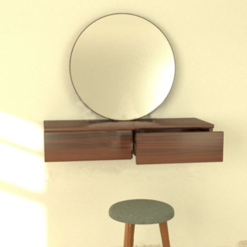 Vee Vanity Set (Dark-Walnut). Home Office Garden | HOG-Home Office Garden | online marketplace