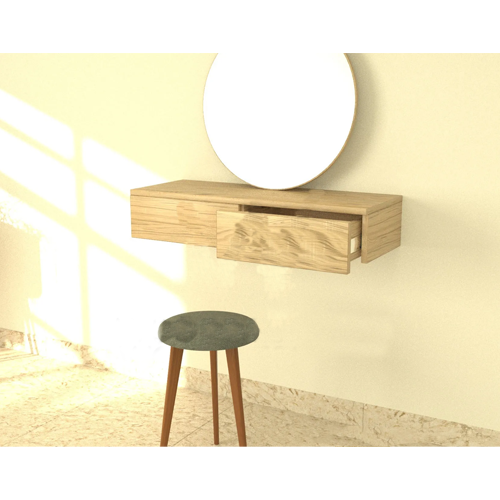 Vee Vanity Set (Light-Oak). Home Office Garden | HOG-HomeOfficeGarden | online marketplace