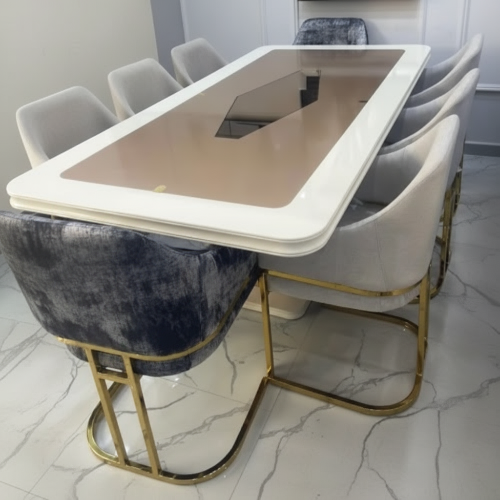 Vellura 8-Seater Modern Dining Ensemble @HOG - Home, Office, Garden, Online Marketplace