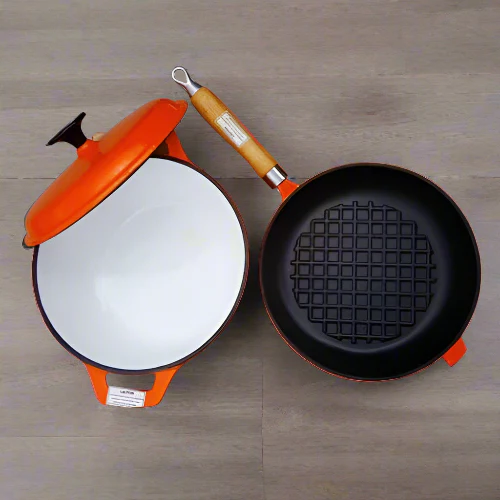 Viners Dijon Viners 2pcs Die Cast Cookware Sets, A Pot And Grill Pan. Home Office Garden | HOG-HomeOfficeGarden | online marketplace