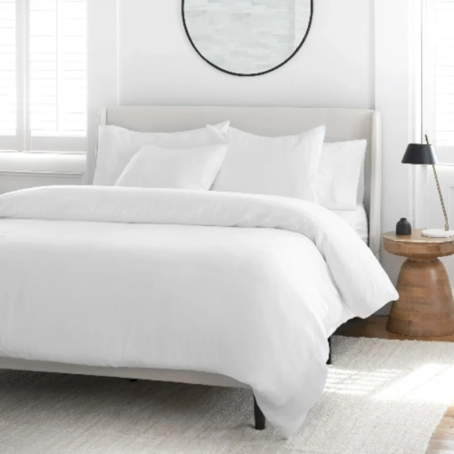 Welhome Relaxed Duvet Cover Set- Queen Size- White @HOG - Home, Office, Garden, Online Marketplace