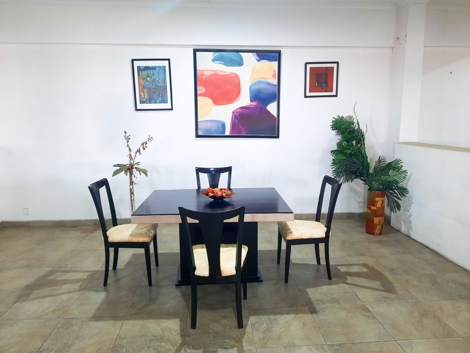 Wood Top Dining Set ( Cream ) Home Office Garden | HOG-HomeOfficeGarden | online marketplace