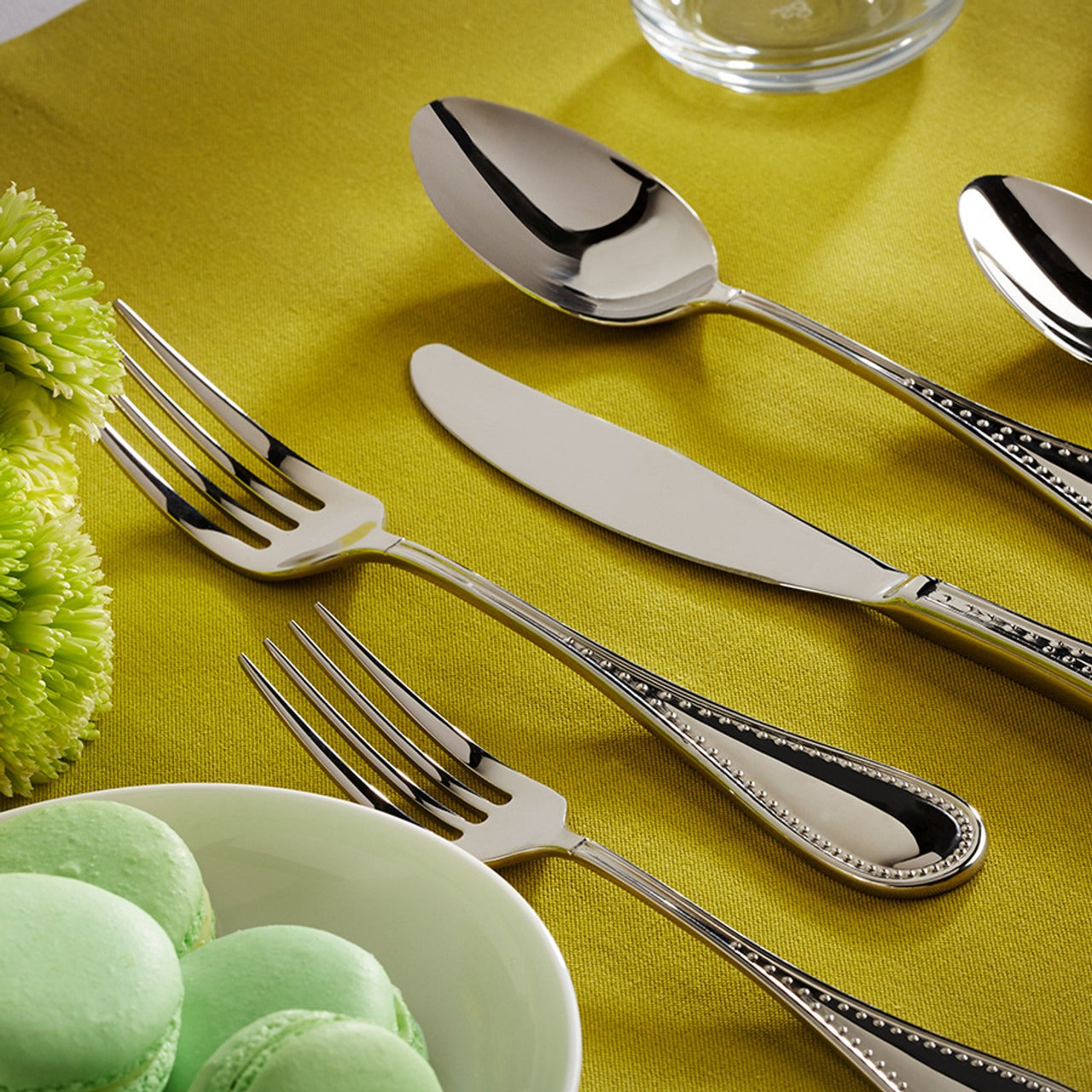 Gourmet Settings Nouveau Flatware Set -45 Piece Home Office Garden | HOG-HomeOfficeGarden | HOG-Home.Office.Garden