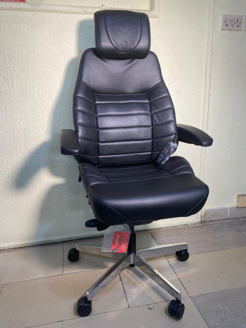 KAB ACS Executive Manual Leather Chair