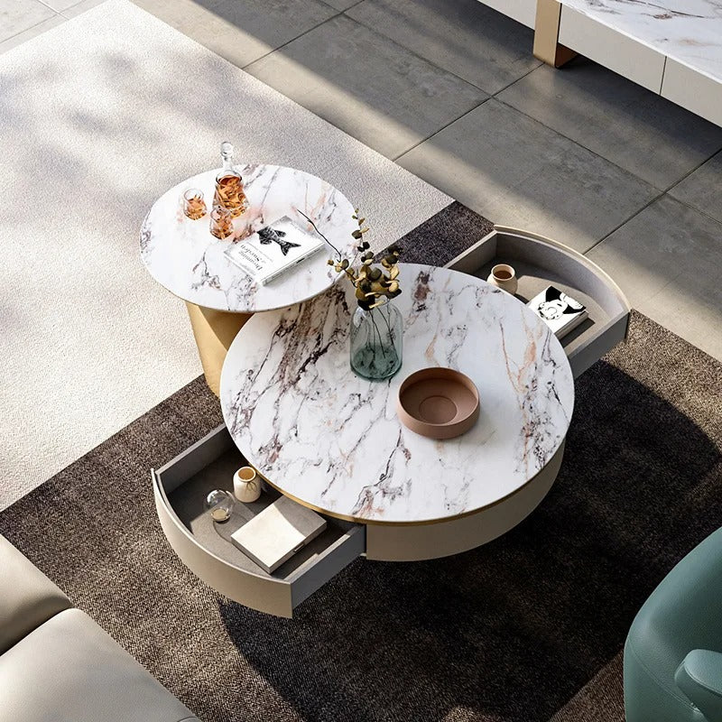 Woodlane Wooden Drawer Modern Fashion Coffee Table