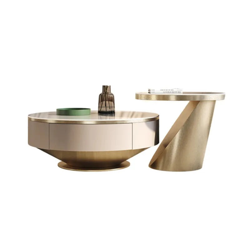 Woodlane Wooden Drawer Modern Fashion Coffee Table