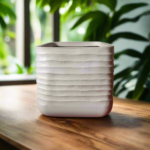 Stone Linea Flower Pot Home Office Garden | HOG-Home Office Garden | online marketplace