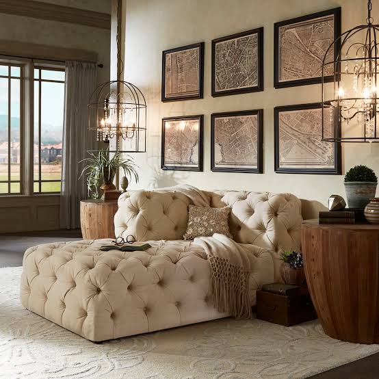 Tufted Chaise Lounge