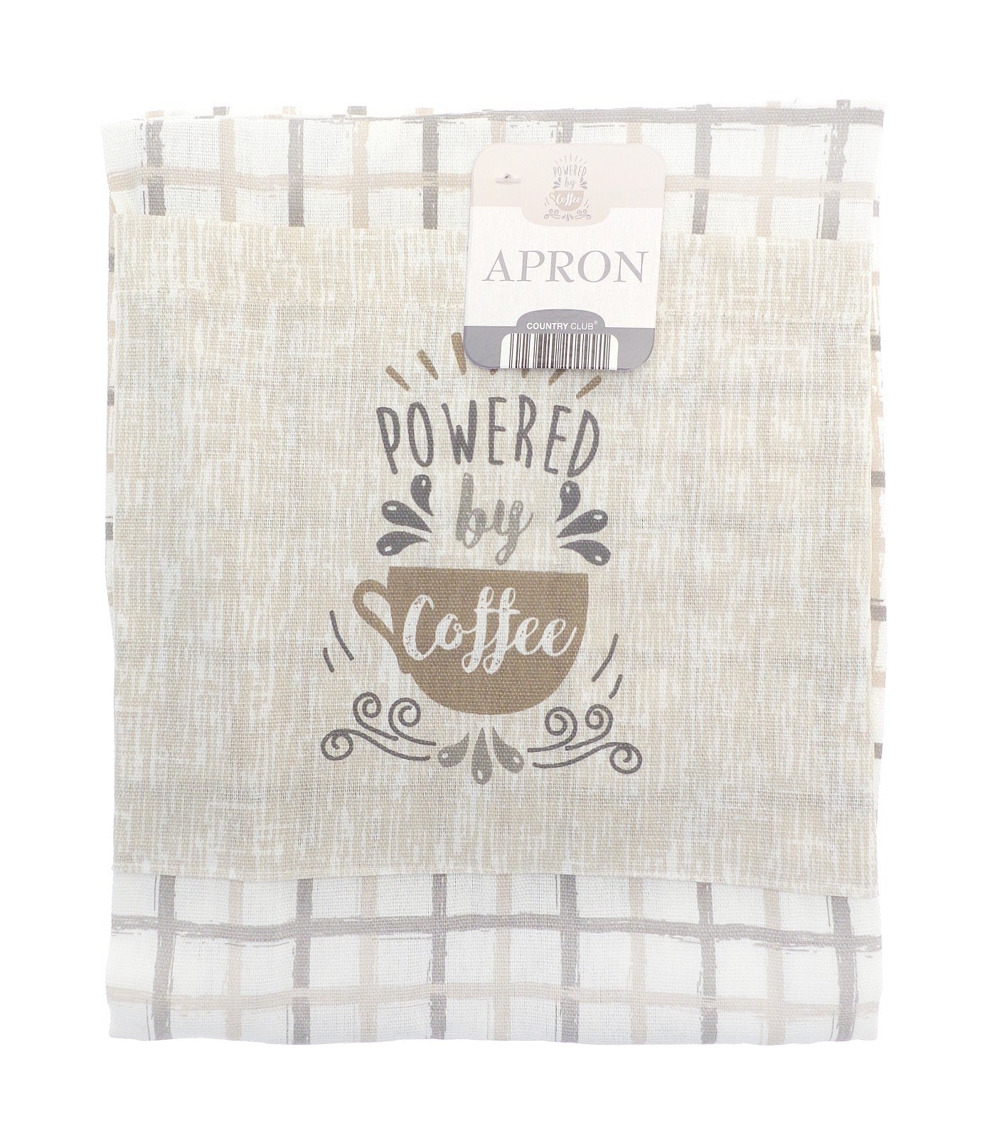 Country Club Apron – Powered by Coffee