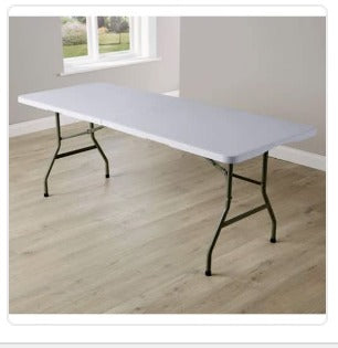 Plastic table 6 fashion seater