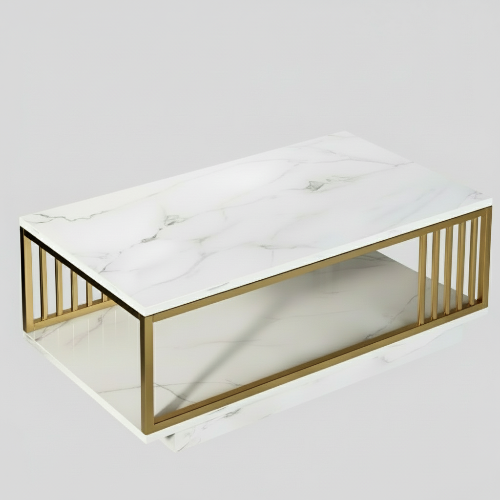 White Marble Coffee Table. @HOG - Home Office Garden Online Marketplace
