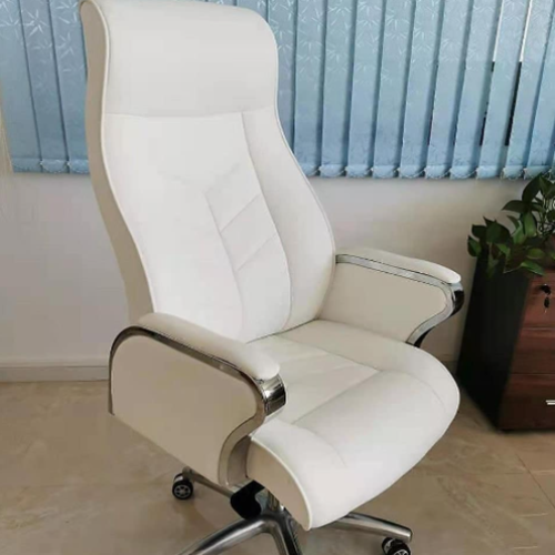 White Pu Leather Executive Office @HOG - Home Office Garden Online Marketplace