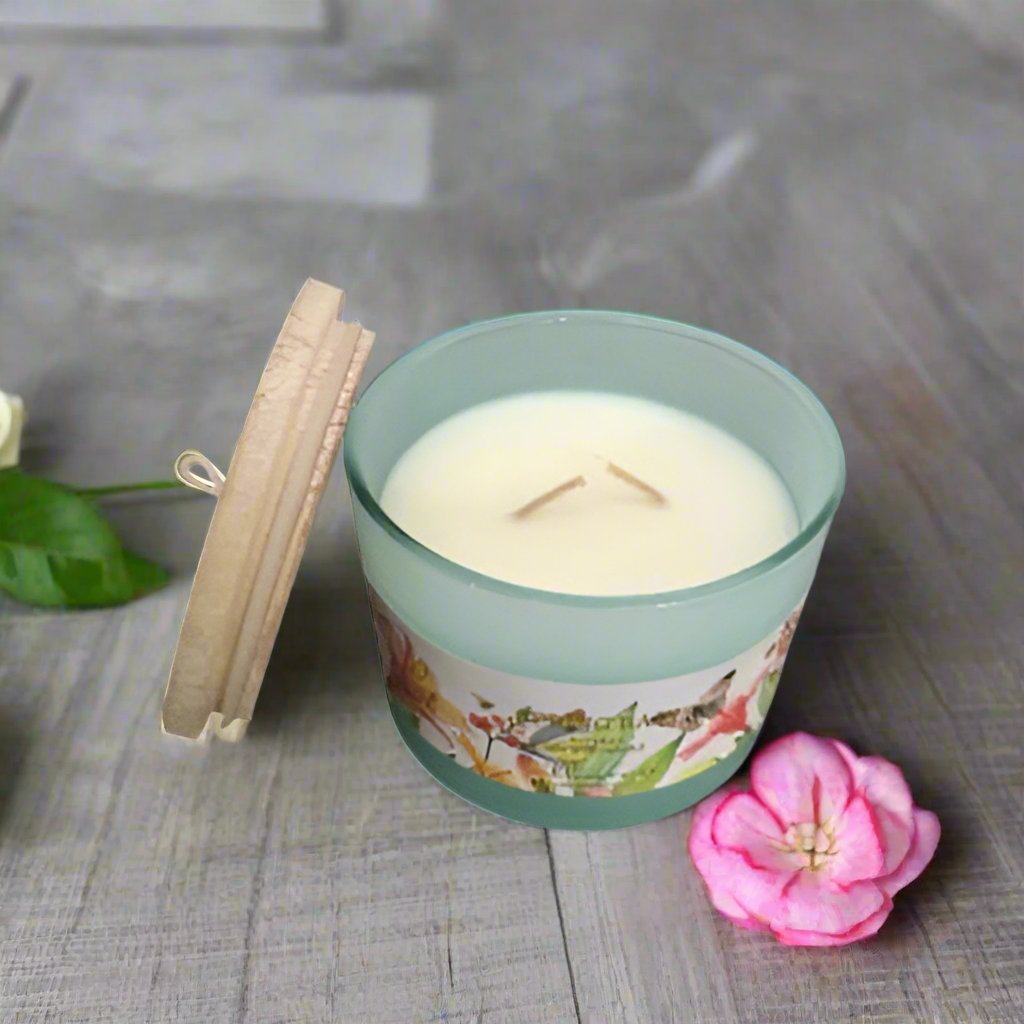 Willow + Rose Spring Rain Sun Washed Cotton Candle - 11oz - 312g @ HOG