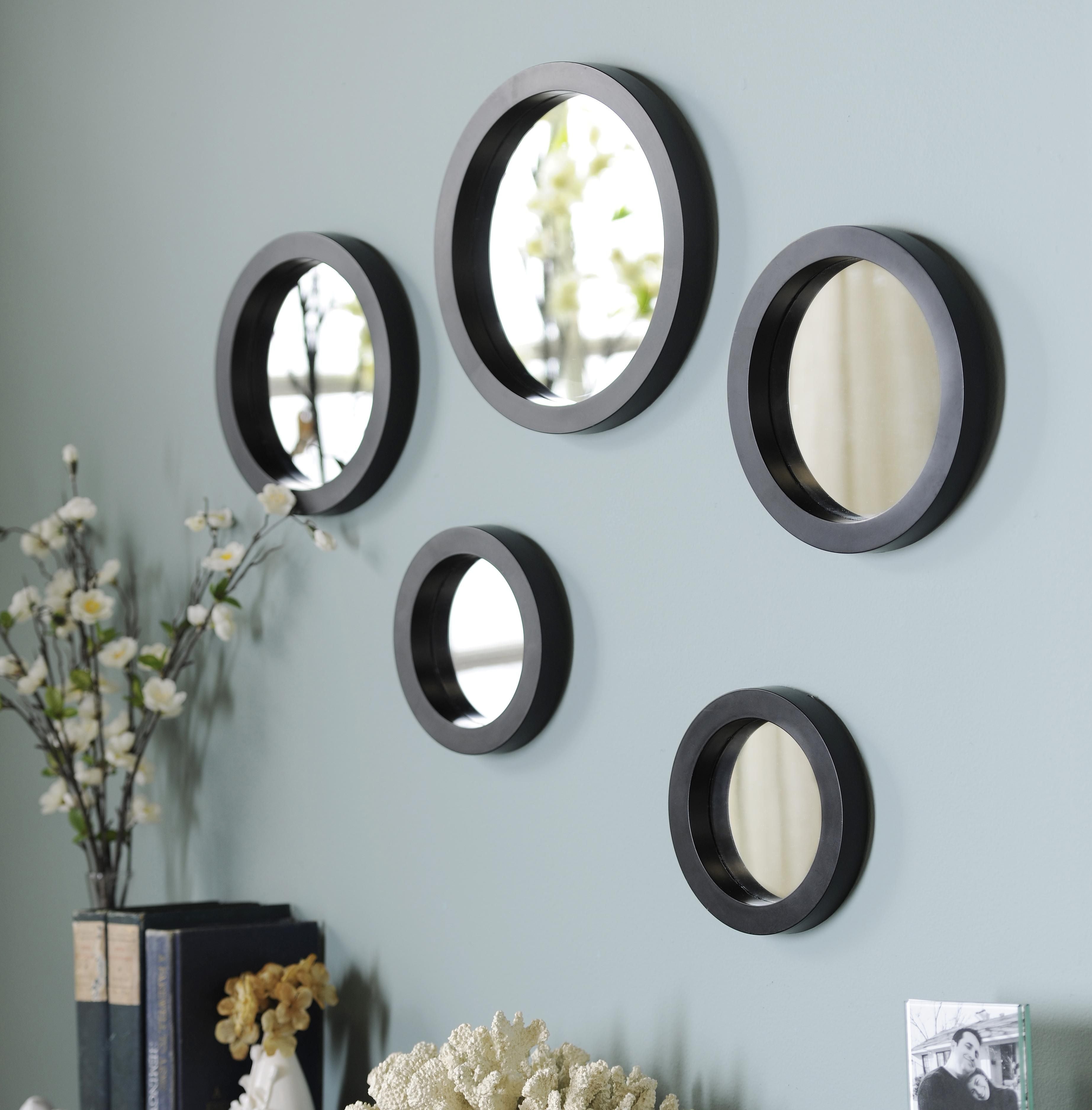 5 Piece Mirror Wall Decoration Home Office Garden | HOG-HomeOfficeGarden | HOG-Home.Office.Garden