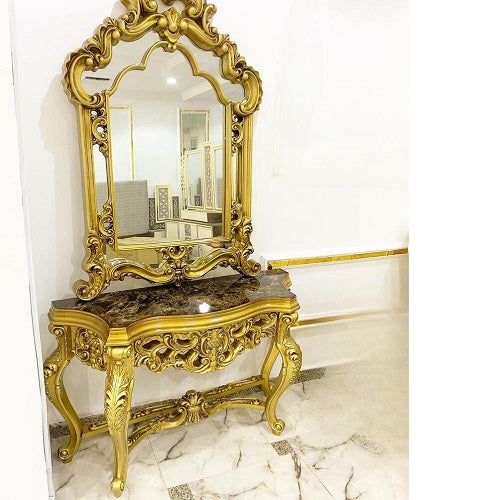 Royal Gold Mirror Console @ Hog marketplace