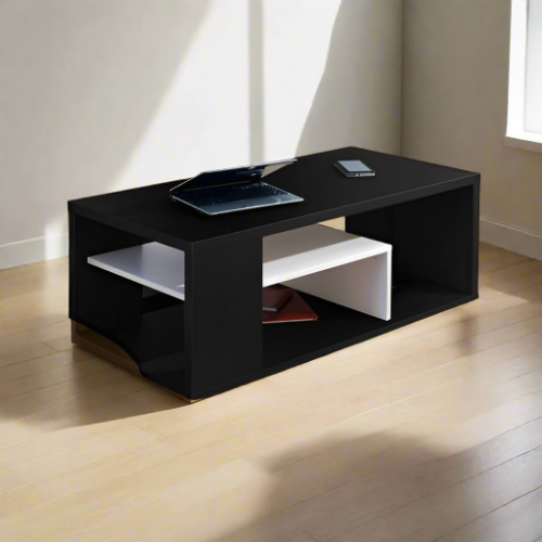 Dual coffee table With Wood Legs. Order Now @HOG Online