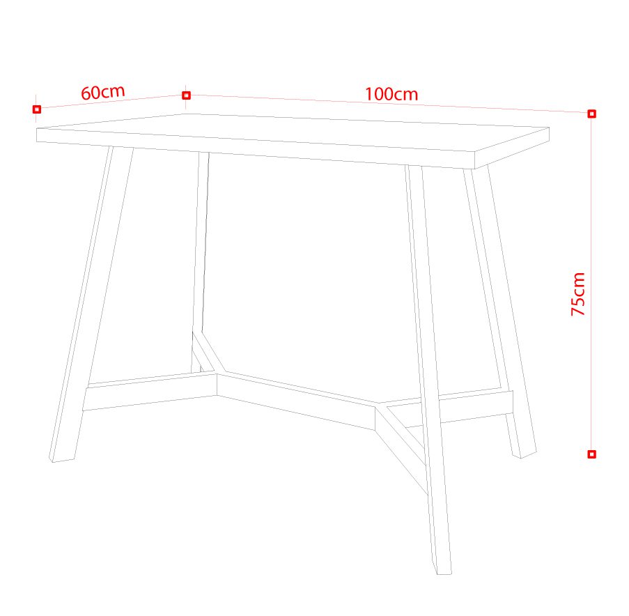 Eclectic Office Desk-1M. Order now @HOG