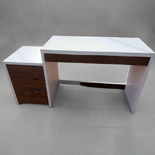 Computer Desk with Filing Cabinet