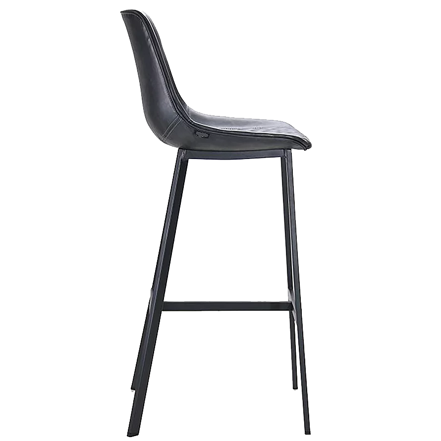 Horeca Bar Chair - Black