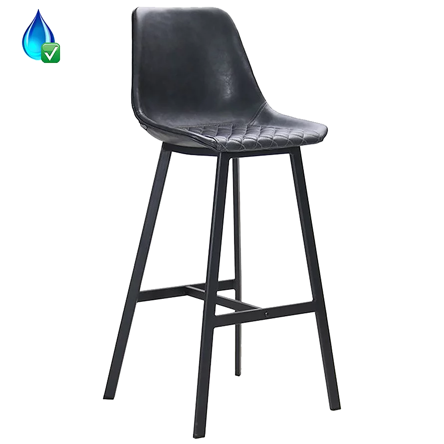 Horeca Swivel Bar Chair - Black Home Office Garden | HOG-HomeOfficeGarden | online marketplace