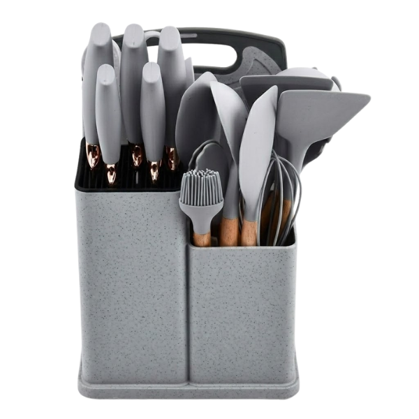 Silicon Non-Stick Cooking Spoon Set