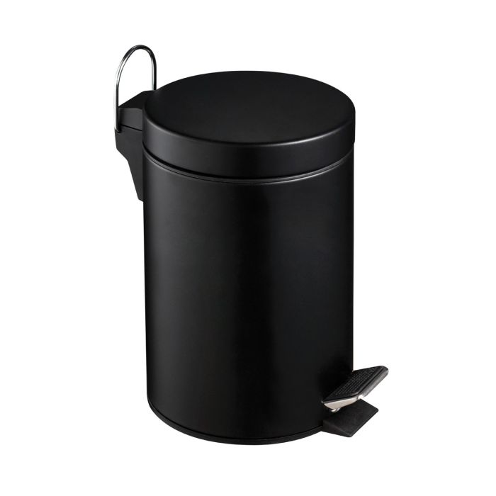 3L Pedal Bin - Matte Black Home Office Garden | HOG-HomeOfficeGarden | online marketplace