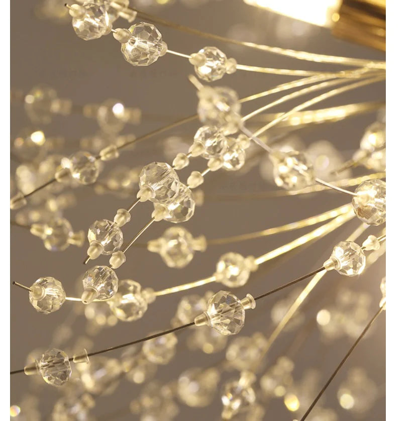 Horizontal Crystals Chandelier-| HOG-Home.Office.Garden online marketplace