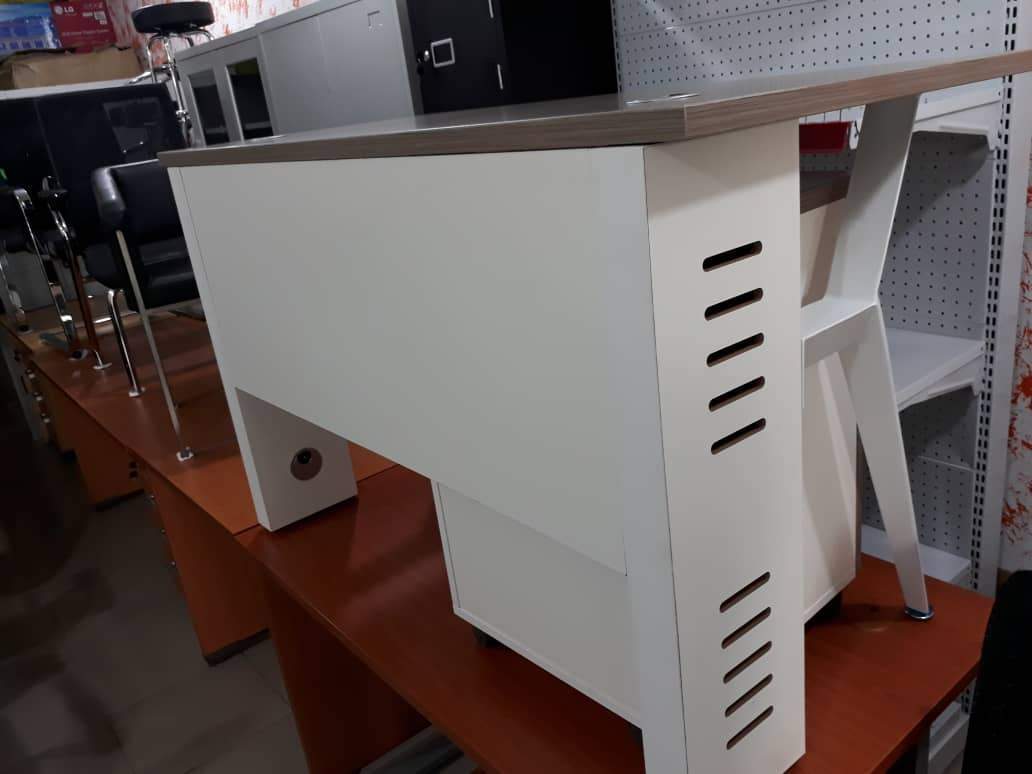 1.2 Metre Top Office Desk-Brown Home Office Garden | HOG-HomeOfficeGarden | online marketplace