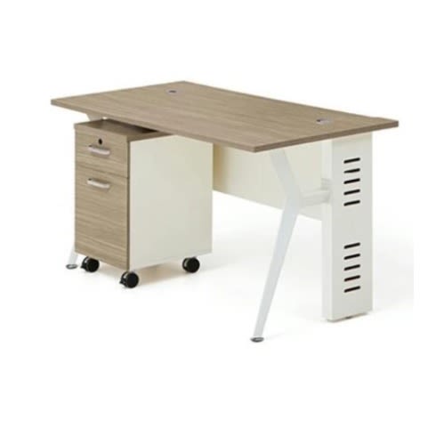 1.2 Metre Top Office Desk-Brown Home Office Garden | HOG-HomeOfficeGarden | HOG-Home.Office.Garden