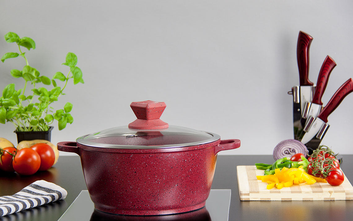 Nea Marbell 5pc Stockpot Set - Rossa Home Office Garden | HOG-HomeOfficeGarden | online marketplace