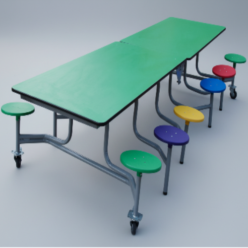 12-Seat Mobile Folding Dining Table @HOG - Home Office Garden Online Marketplace