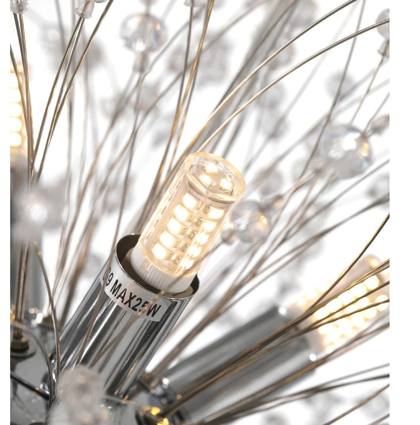 Horizontal Crystals Chandelier-| HOG-Home.Office.Garden online marketplace