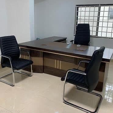 2.8 Meter Modern Executive Table & Extension Home Office Garden | HOG-HomeOfficeGarden | HOG-Home.Office.Garden
