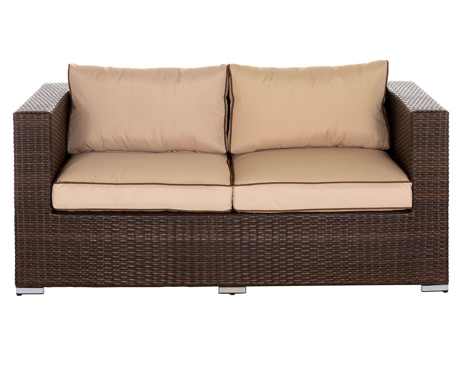 2 Seat Rattan Garden Sofa Home Office Garden | HOG-HomeOfficeGarden | HOG-Home.Office.Garden