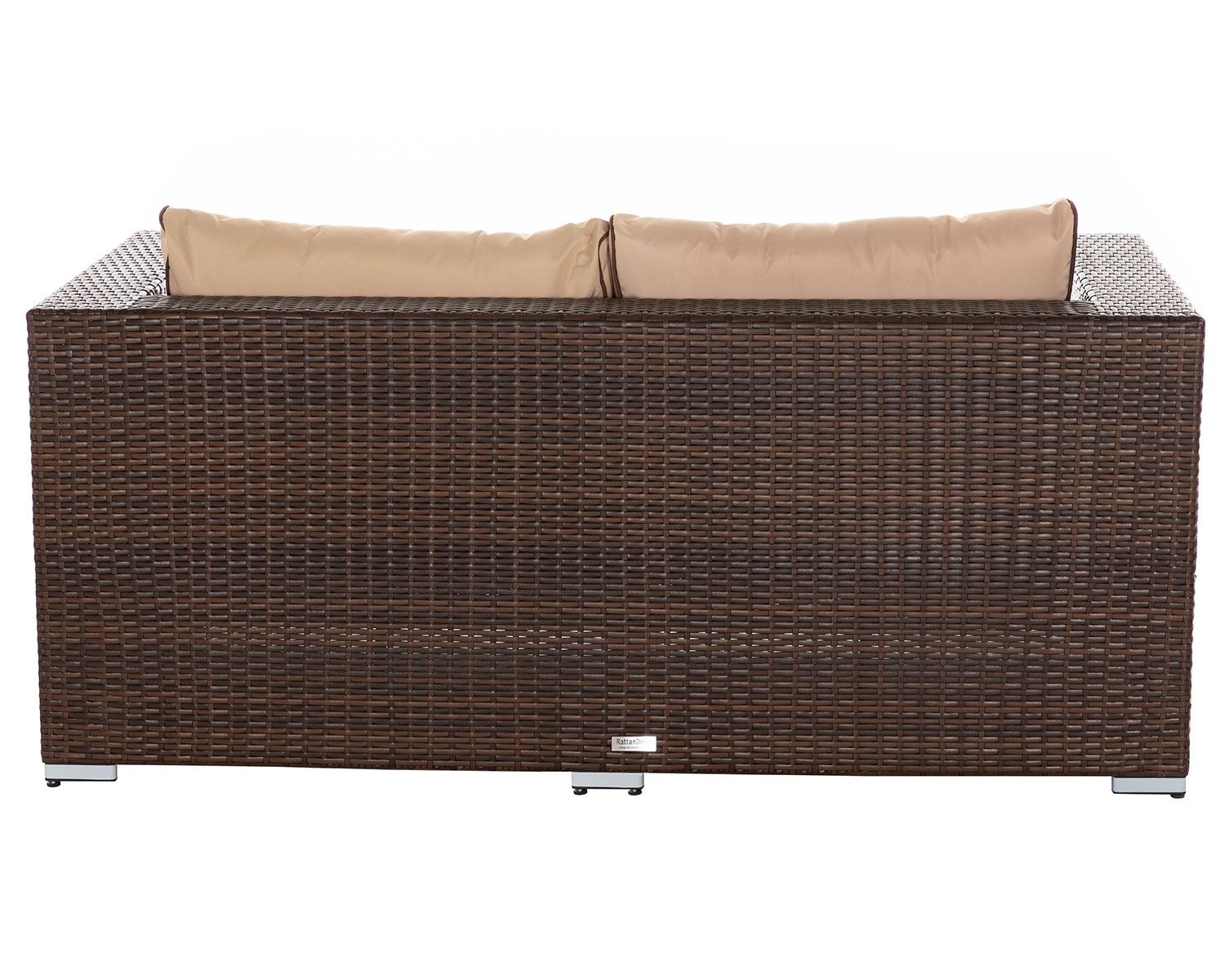 2 Seat Rattan Garden Sofa Home Office Garden | HOG-HomeOfficeGarden | HOG-Home.Office.Garden