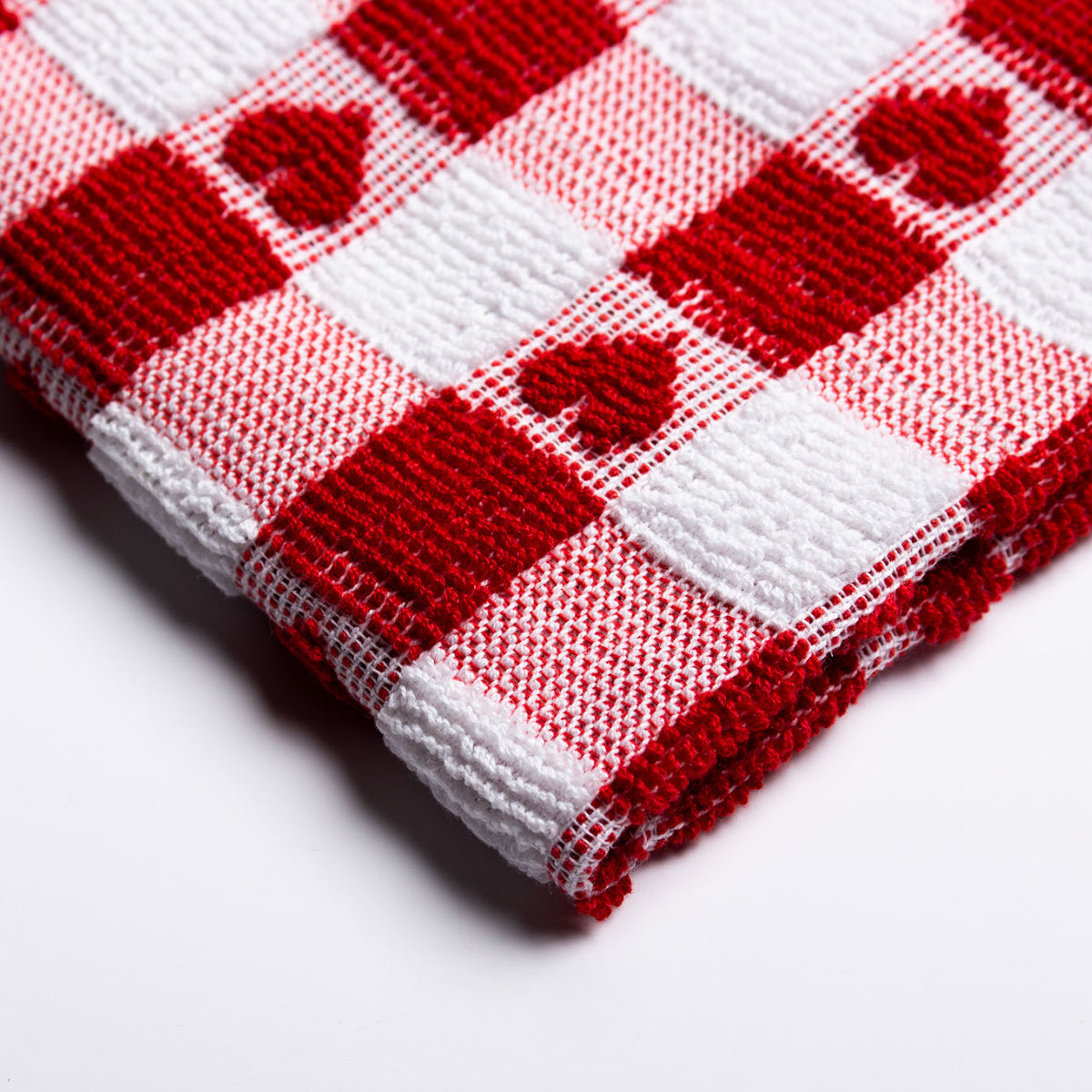 Heart Tea Towel- Red  Home Office Garden | HOG-HomeOfficeGarden | online marketplace