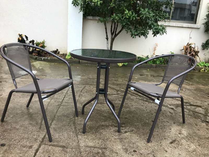 24in Patio Table + 2 chairs Home Office Garden | HOG-HomeOfficeGarden | HOG-Home.Office.Garden