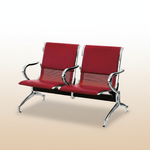 2 Seater Visitor Chair - Wine. @HOG - Home Office Garden Online Marketplace