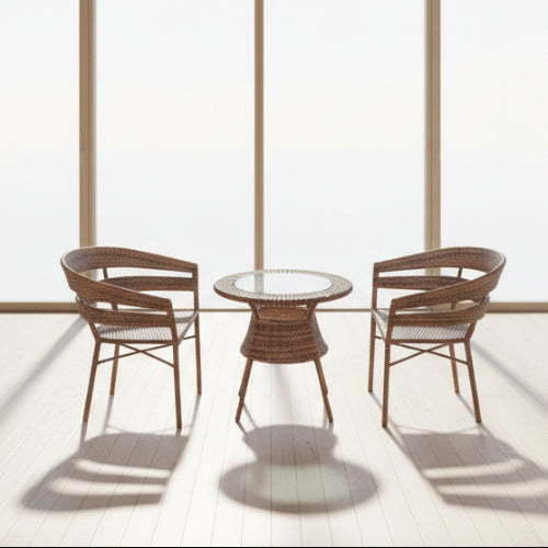 2 Seater Wicker Coffee Table and Chair. @HOG - Home Office Garden Online Marketplace