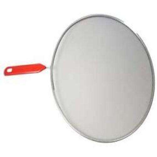 2pc Silver Splatter Screen Guard with Handle @HOG - Home Office Garden Online Marketplace