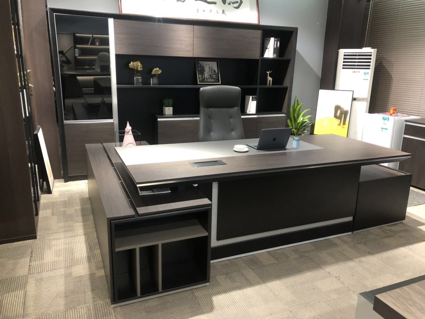 3.2 Meter Modern Executive Table & Extension Home Office Garden | HOG-HomeOfficeGarden | HOG-Home.Office.Garden