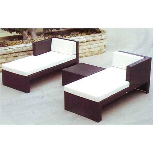 3 Piece Outdoor Patio Chaise Lounge Rattan Set Home Office Garden | HOG-HomeOfficeGarden | HOG-Home.Office.Garden