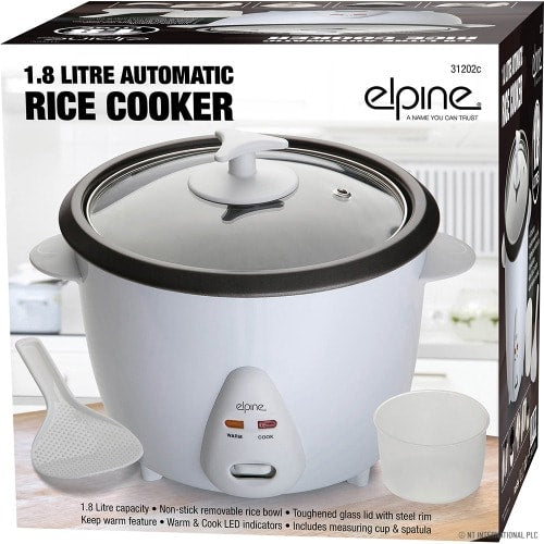 Rice Cooker - 1.8L - 700w. Home Office Garden | HOG-HomeOfficeGarden | online marketplace