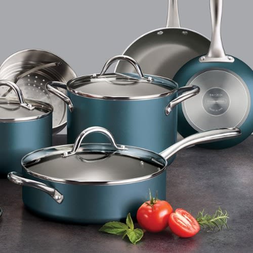 Tramontina: HOG-Ibi. Tramontina 11-nkan Nonstick Cookware Ṣeto