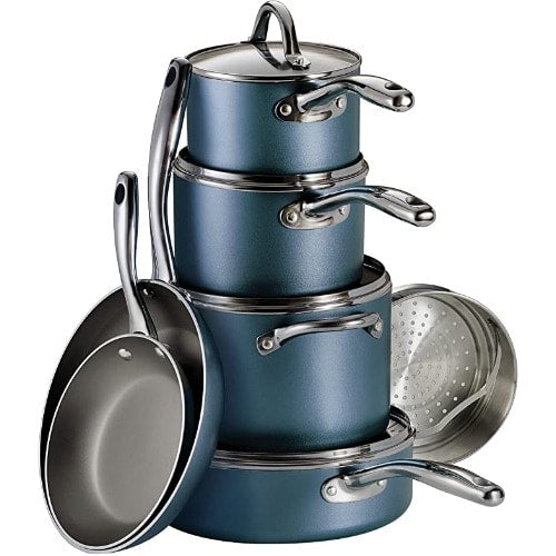 Tramontina: HOG-Ibi. Tramontina 11-nkan Nonstick Cookware Ṣeto