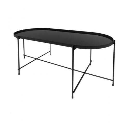 Oakland Black Oblong Coffee Table - Black Home Office Garden | HOG-HomeOfficeGarden | HOG-Home.Office.Garden