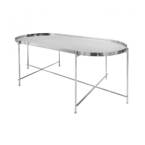 Oakland Chrome Oblong Coffee Table Home Office Garden | HOG-HomeOfficeGarden | HOG-Home.Office.Garden