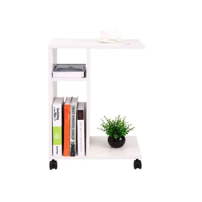 C-Shape End Table Unique Storage Unit - HOG-Home.Office.Garden online marketplace