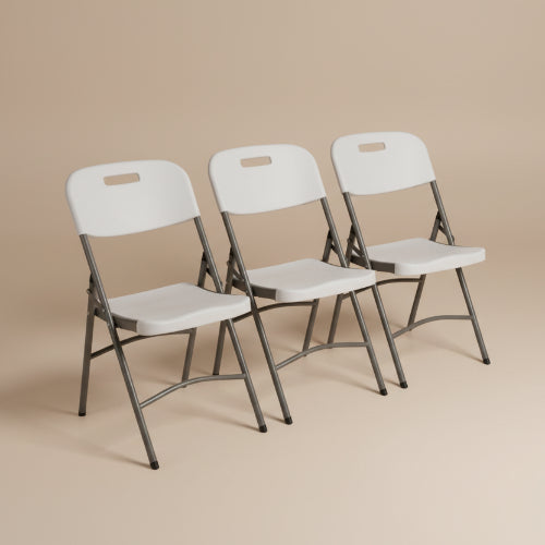 4-seater Plastic Table + 4 Chairs Home Office Garden | HOG-HomeOfficeGarden | HOG-Home.Office.Garden