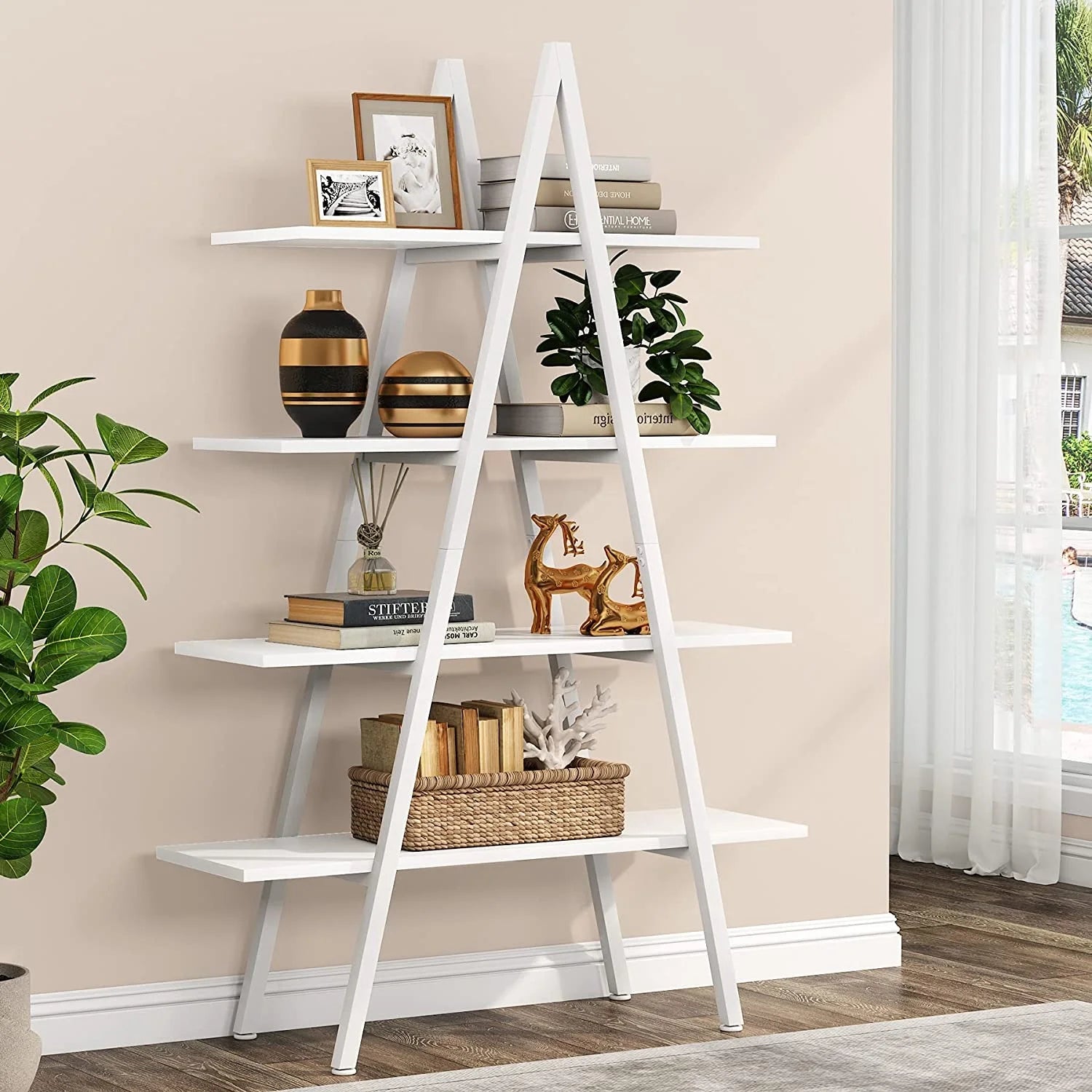 4-Tier-Bookshelf Home Office Garden | HOG-HomeOfficeGarden | online marketplace